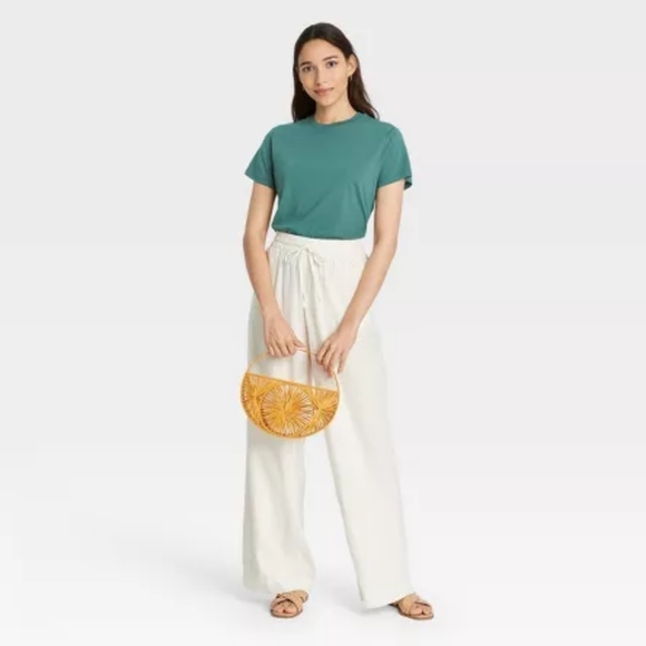 13. Five Women's Short Sleeve Slim Fit Casual T-Shirt - A New Day - Picture 8 of 11